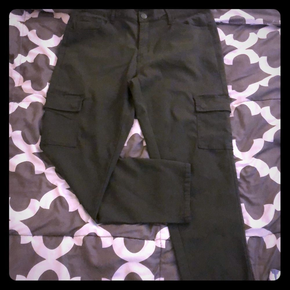Woman Plus Size stretch jeans skinny twill pants